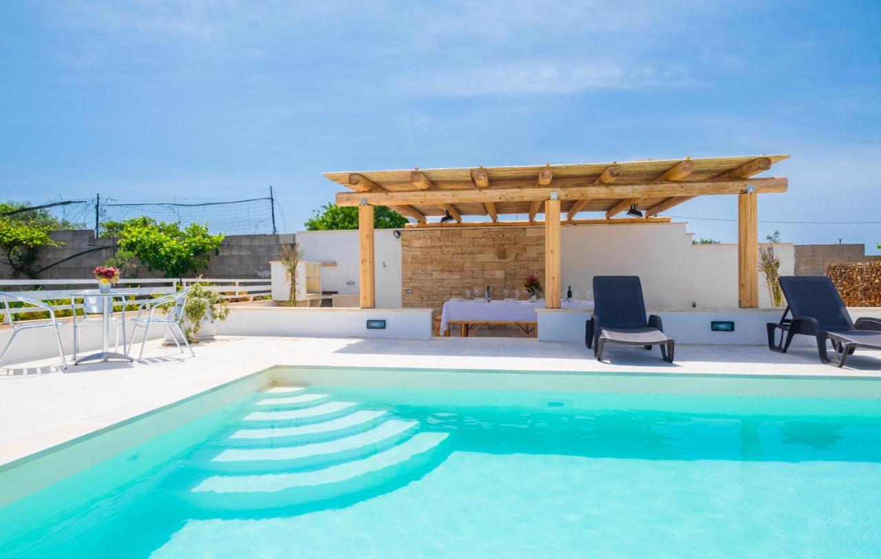 Dependance Specchia With Pool Apartment Ngoại thất bức ảnh